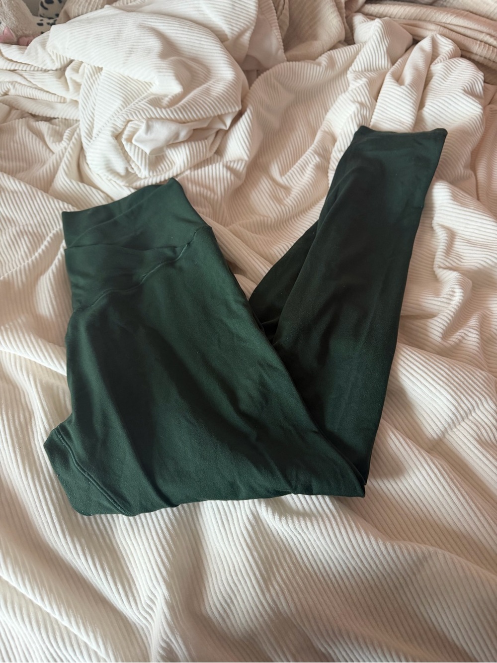 High-Rise Dark Green Aerie Leggings